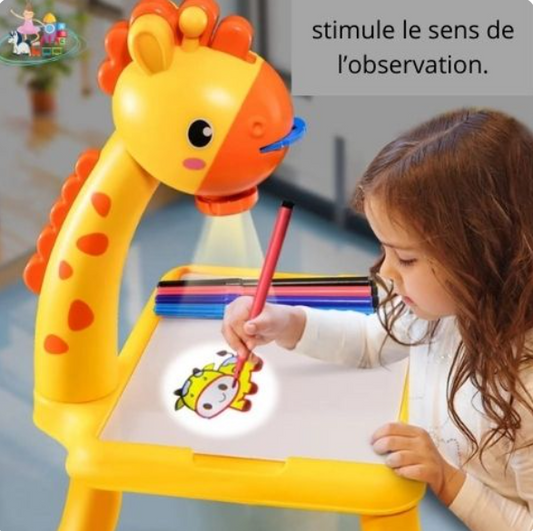 FUN Girafy™ – جهاز إسقاط الرسم للأطفال 🎨
