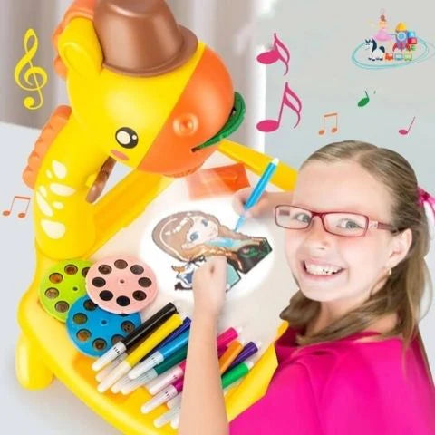 FUN Girafy™ – جهاز إسقاط الرسم للأطفال 🎨